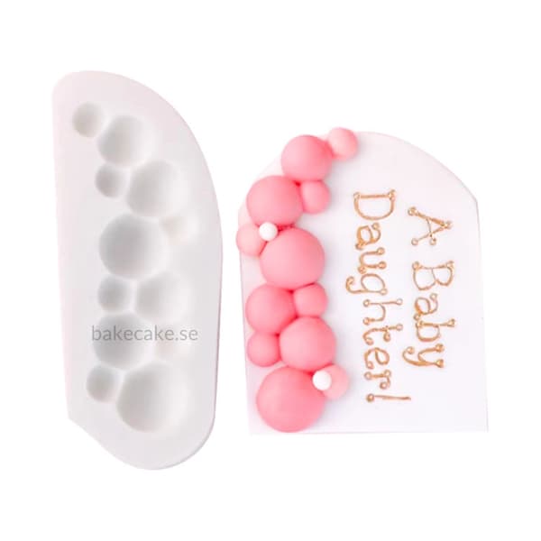 Bubbelkluster Silikonform | bubbla och pärla Silikonform