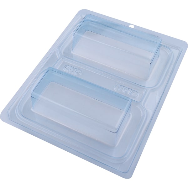 Pralinform Block Chokladform - BWB 867 - Special 3 Part Mold Transparent