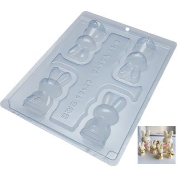 BWB Special 3-Part Mold - 10129 - Pralinform Kanin Transparent