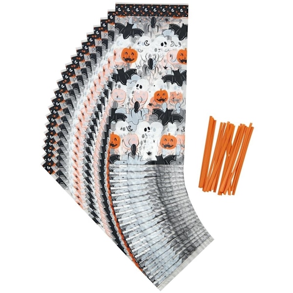 Godispåse Halloween, 20 pack- Wilton multifärg