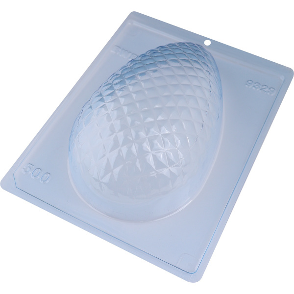Pralinform Ägg 500g - BWB 9329 - 3 Part Mold Transparent