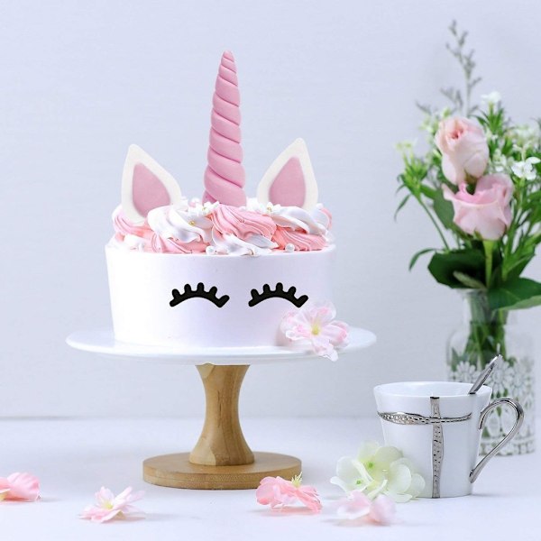 Enhörning Ögon Öron Silikonform Unicorn Cake Tårta - BakeCake multifärg