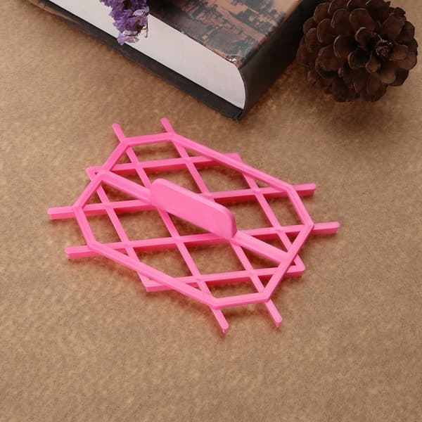 Quilting Tool Kantverktyg Quiltingdesign Embosser Quiltverktyg Patchwork Diamant Rosa