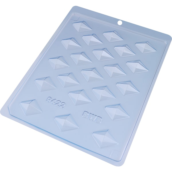 Pralinform Diamant Chokladform - BWB 9422 Transparent