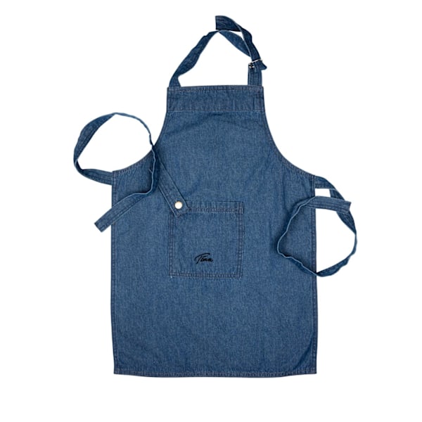 Krögarförkläde Barn Denim  - TINA Blå