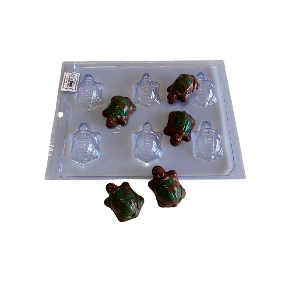 Pralinform Sköldpaddor Chokladform - Porto Formas 143 Transparent