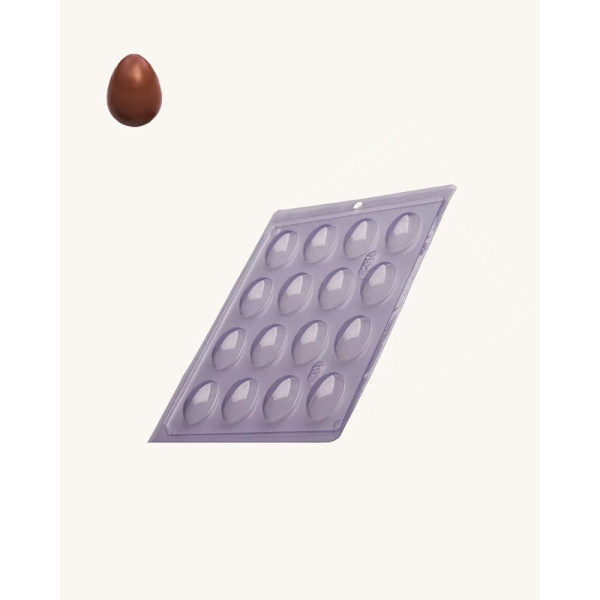Pralinform Ägg 10g Chokladform - Porto Formas 297 Transparent