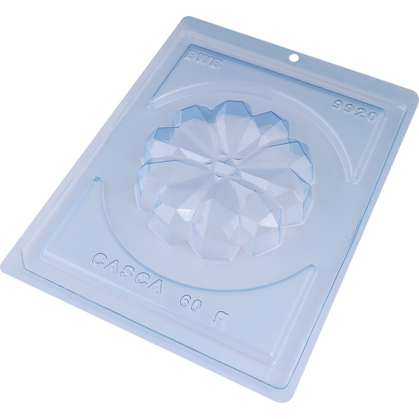 Pralinform Diamant Blomma Chokladform - BWB 9920 - Special 3 Part Mold Transparent