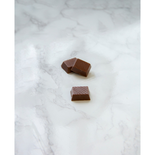 Pralinform Fyrkant Chokladform - BWB 30 Transparent