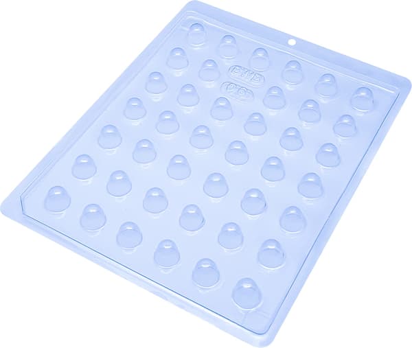 Pralinform Små Kupoler Chokladform - BWB 06 Transparent