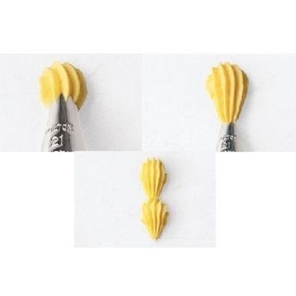 Wilton Decorating Tip #021 Open Star Carded Vit
