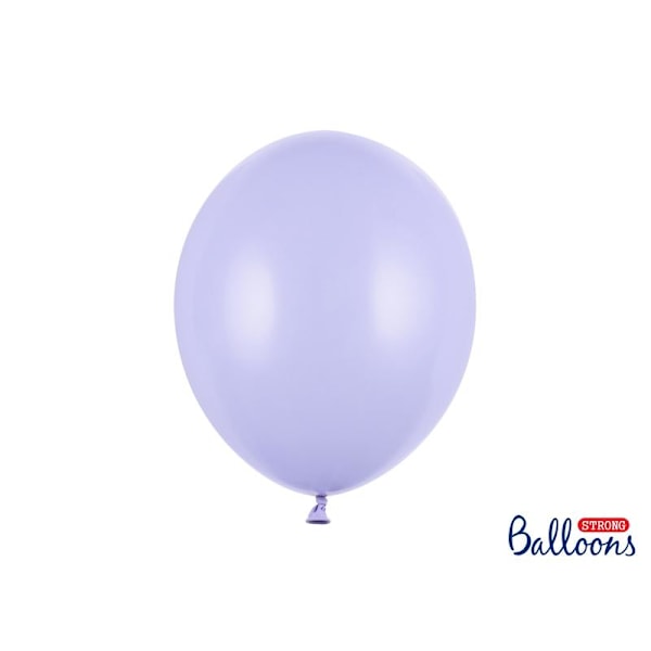 Ljus Lilla Ballonger | 10st Starka Ballonger 12cm, Ljus lila Wes Lila