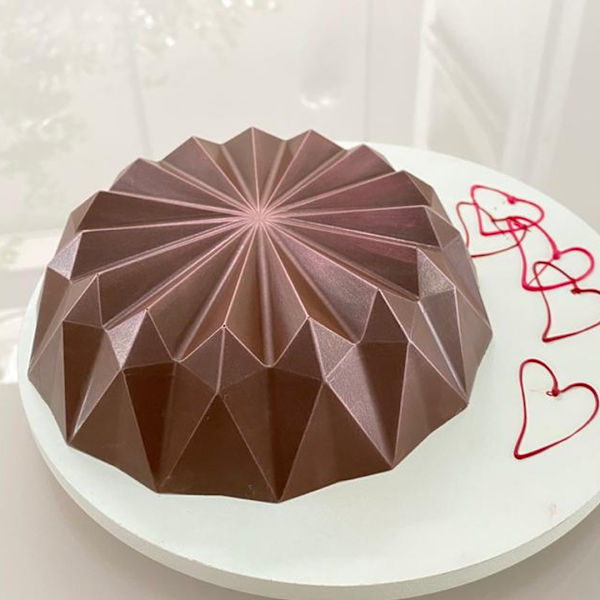 Pralinform Kaksform Chokladform - BWB 3655 - Special 3 Part Mold Transparent