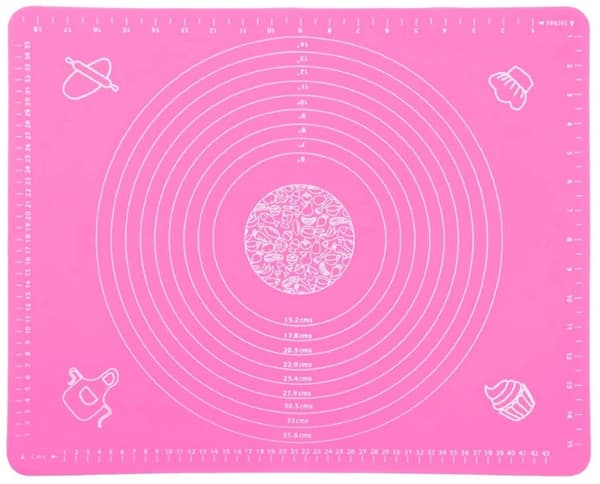 Bakmatta Silikonmatta Small 30x40cm Rosa