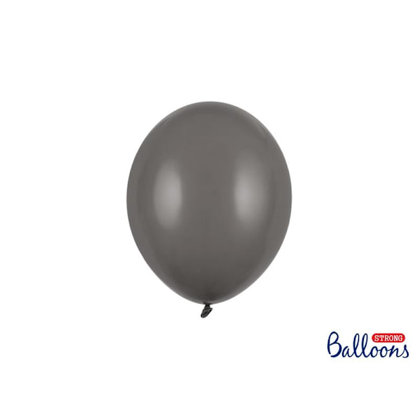 Grå Ballonger Starka Ballonger 30cm - 10st Grå grå
