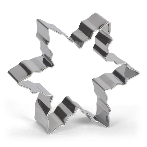 Patisse Snöflinga Utstiickare Kakmått 8cm- Pepparkaksform snöflinga Silver