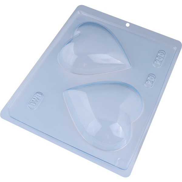 Pralinform Hjärta 200g Chokladform - BWB 20 Transparent