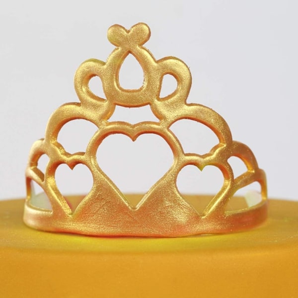 Utstickare Tiara 2-pack | Krona multifärg
