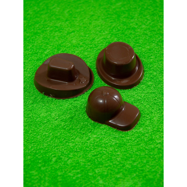 Pralinform Keps Hatt Chokladform - BWB 1352 Transparent