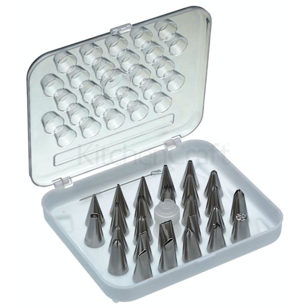 Sweetly Does It Icing Nozzle Set Tyll Set- Kitchen Craft multifärg