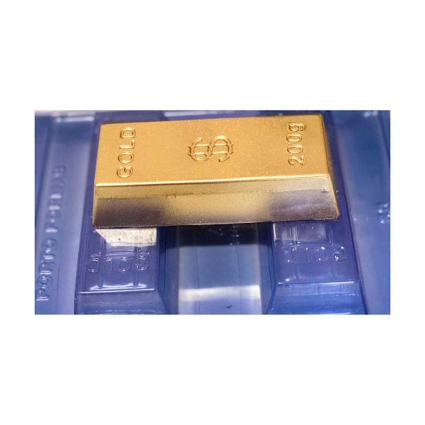 Pralinform Guldblock Chokladform - Porto Formas 60 - Special 3 Part Mold Transparent