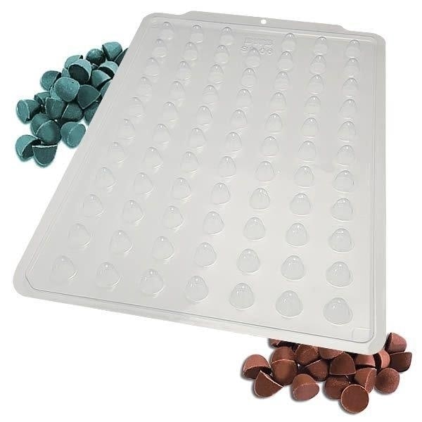 Pralinform Kupoler Chokladform - BWB 06 Transparent