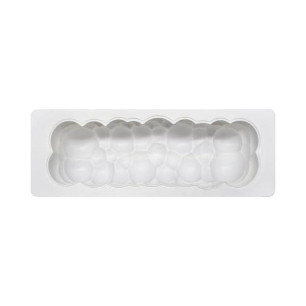 3D Bolle avlång SIlikonform  Bubble Mousseform Bubblig multifärg