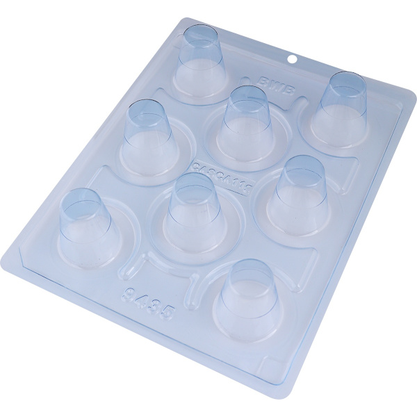 Pralinform Kupol Kopp Chokladform - BWB 9435 - Special 3 Part Mold Transparent