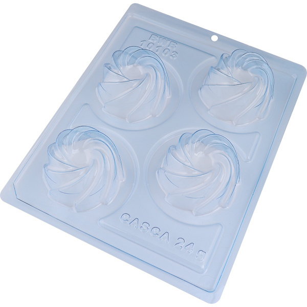 Pralinform Kaksform Chokladform - BWB 10103 - Special 3 Part Mold Transparent