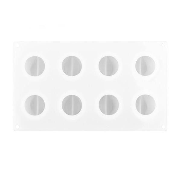 Tulpan Blomma Silikonform Mousseform Chokladform Pralinform Vit