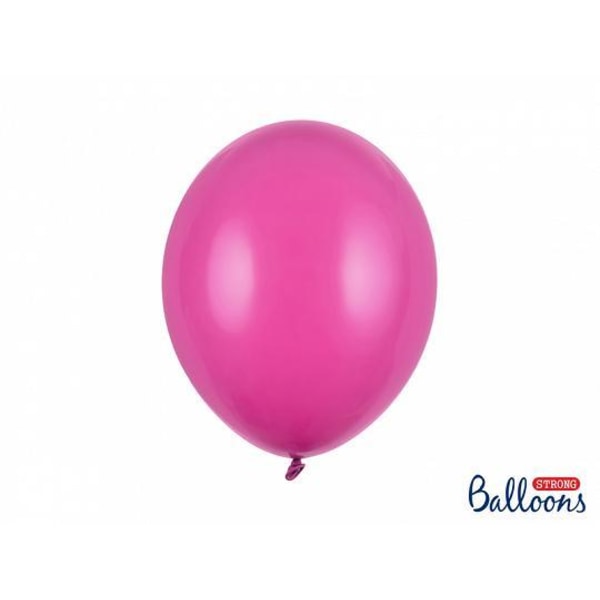 Pastel Hot Pink Ballonger | 10st Starka Ballonger 30cm, Rosa Rosa