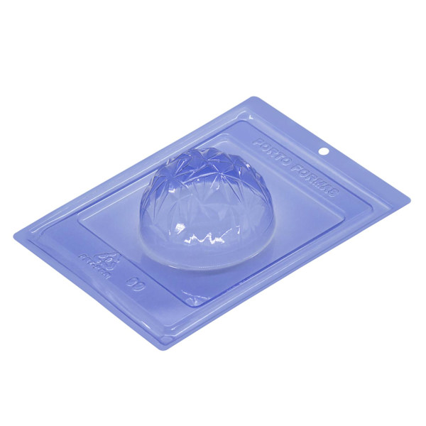 Pralinform Kupol Diamant - Chokladform - Porto Formas 99 - Special 3 Part Mold Transparent