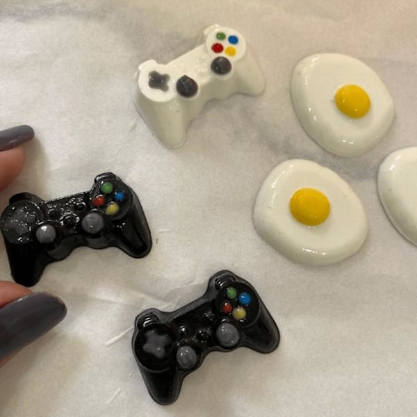 Pralinform Spelkontroll Chokladform - Playstation - BWB 10028 Transparent