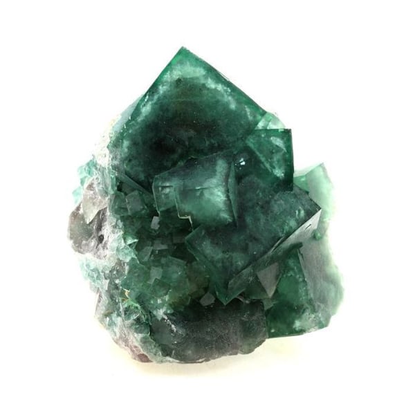 Sten og mineraler. Fluorit. 1732,5 øre. Mandrosonoro Kommune, Madagaskar..