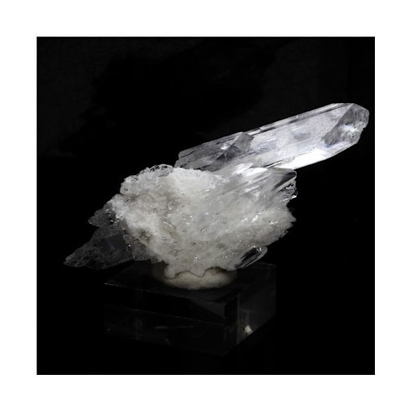 Sten og mineraler. Gips. 33,7 ct. Gipsbrud, Arignac, Frankrig. Sjælden.