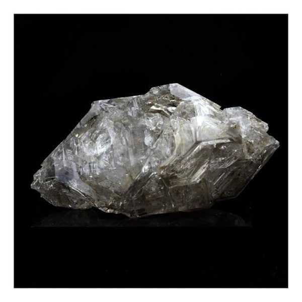 Kvartsi - ABIJOUX - Ikkuna - Allos - Alpes-de-Haute-Provence - Valkoinen - 245,0 ct