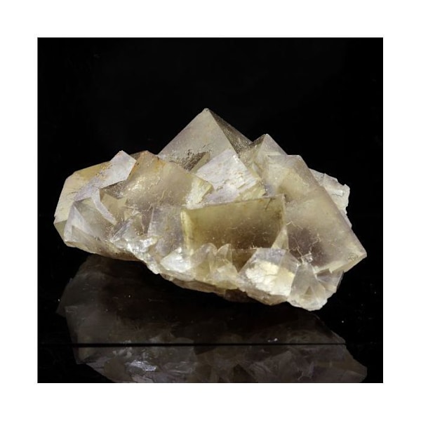 Sten og mineraler. Fluorit. 392,6 ct. Arbouet, Pyrénées-Atlantiques, Frankrig. Sjælden.