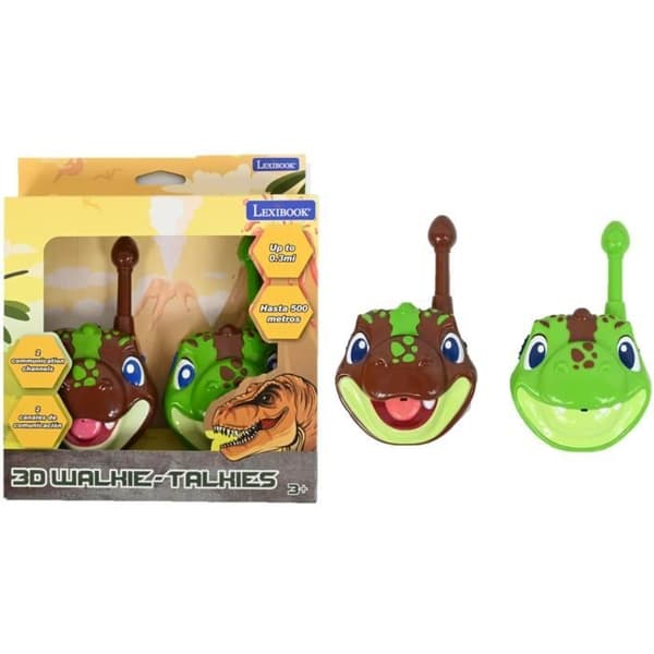 Talkies-walkies 500m Dinosaurier 3D