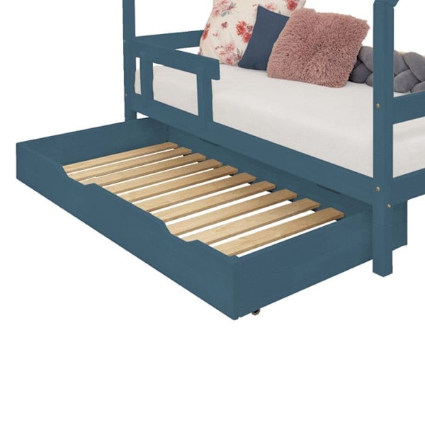 Sengeskuffe 80 x 180 med BUDDY sengebund - benzingrøn Grön