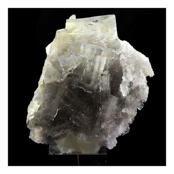 Sten og mineraler. Fluorit. 1166,0 øre. Emilio Mine, Asturias, Spanien.