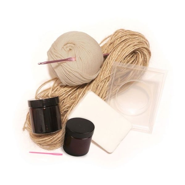 DIY kit för zero waste - badrum brun