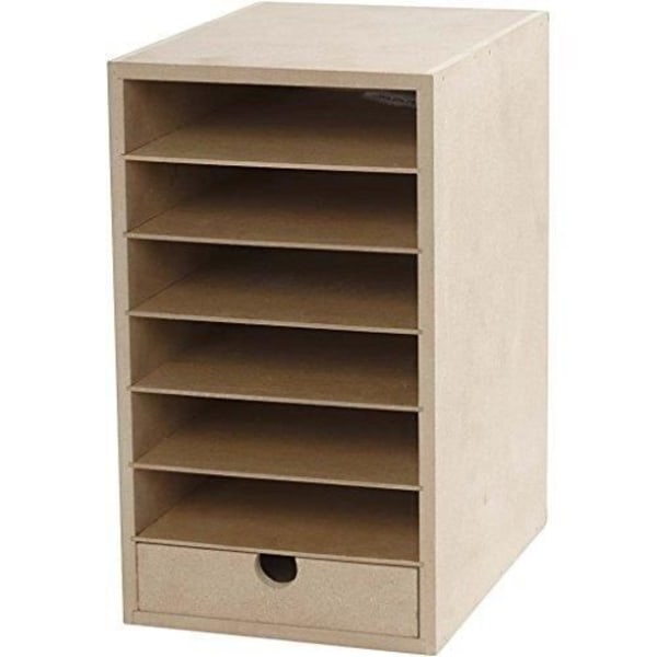 OPBEVARINGSMØBEL TIL PAPIR, FORMAT A5 18,5 X 32 CM, DYBDE 24