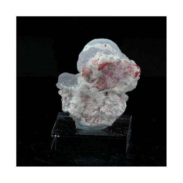 Sten og mineraler. Kalcedon. 35,3 ct. Saddle Mountain, Arizona, USA. Rosa