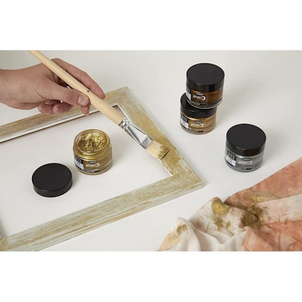 Cire för Guld - Gédéo - 30ml - Guld - Glänsande - Inomhus Guld