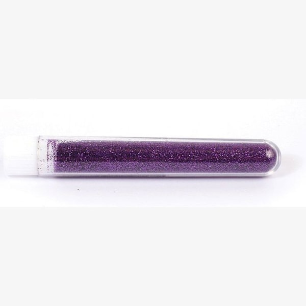 Biologiskt nedbrytbart glitterpulver 2,7 g - lila Lila