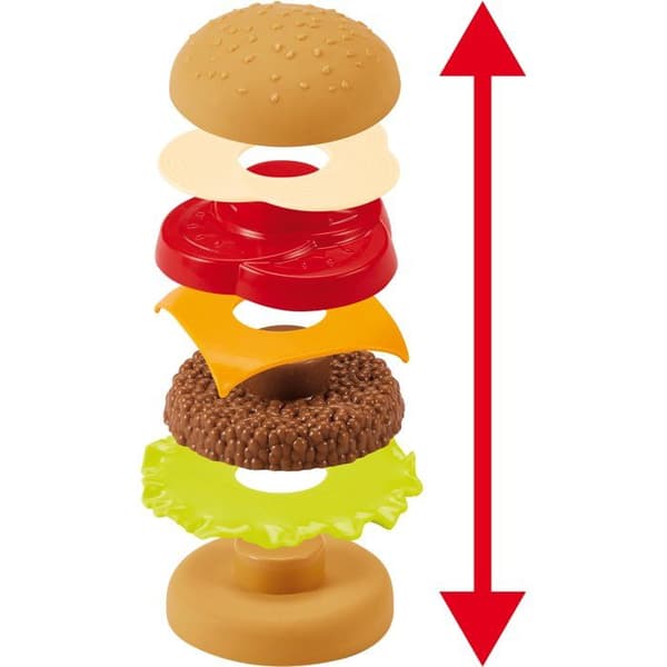 ECOIFFIER CHEF Sæt Hamburger Flerfärgad