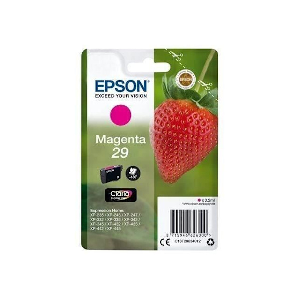 EPSON T2983 Magenta - Strawberry Ink Cartridge (C13T29834012)