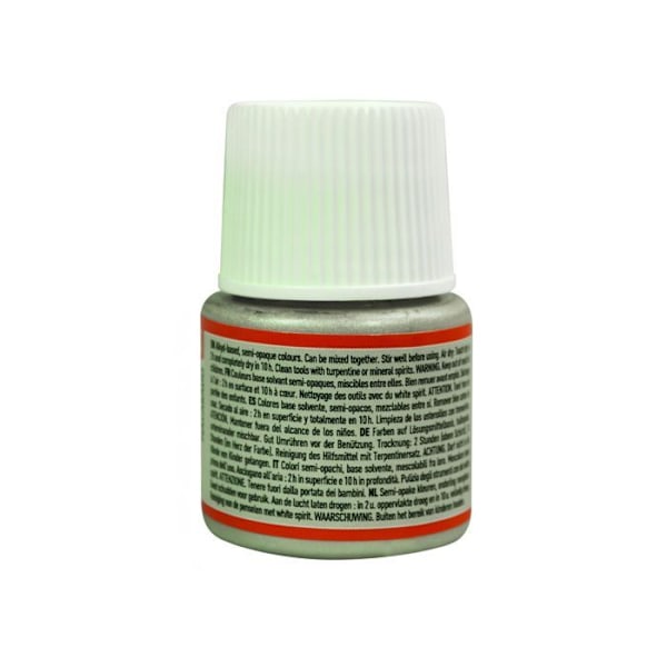 Måleri - Pébéo - Keramisk pärlemor - 45ml - Pärlemorfärg - Ogenomskinlig och glänsande Vit