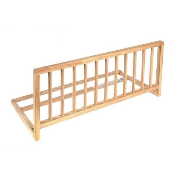 Nidalys Natural Wood Sängstång 120 CM BS Standard - Baby Safety 122 cm naturlig