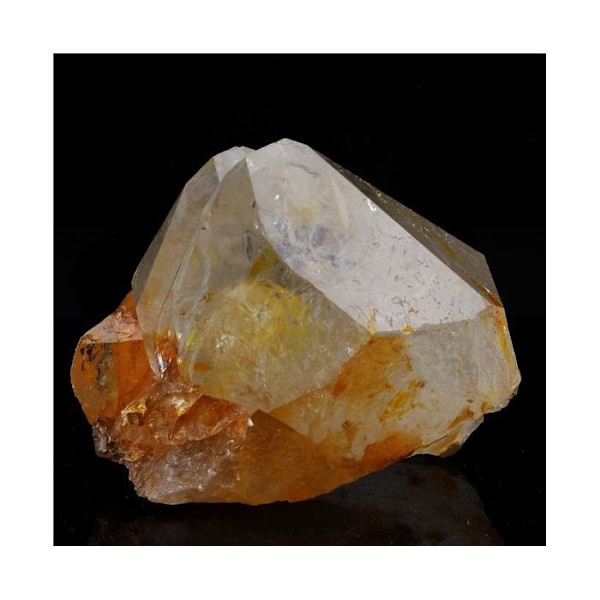 Sten og mineraler. Kvarts. 446,10 øre. Saint-Sorlin-d'Arves, Saint-Jean-de-Maurienne, Savoie, Frankrig.